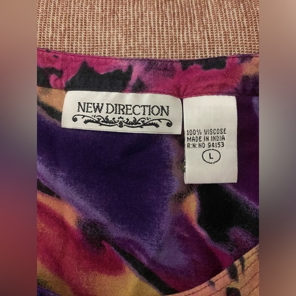 Women’s Half Sleeve Button Blouse Size Large - Picture 10 of 10